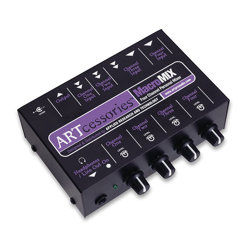 ART MacroMIX Compact 4-Channel Personal Mixer (B-STOCK) image 1