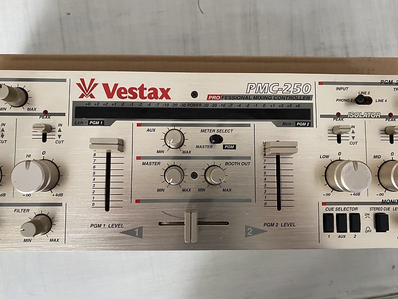 Vestax PMC 250 Silver | Reverb