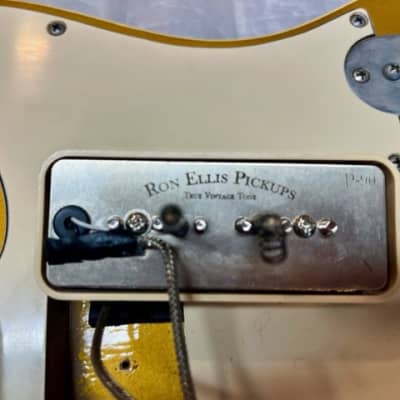 Rutters Fender Telecaster Goldtop Brazilian RW + Ron Ellis P-90s image 7