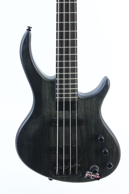Tobias Toby Deluxe-IV 4-String Bass Trans Black image 2