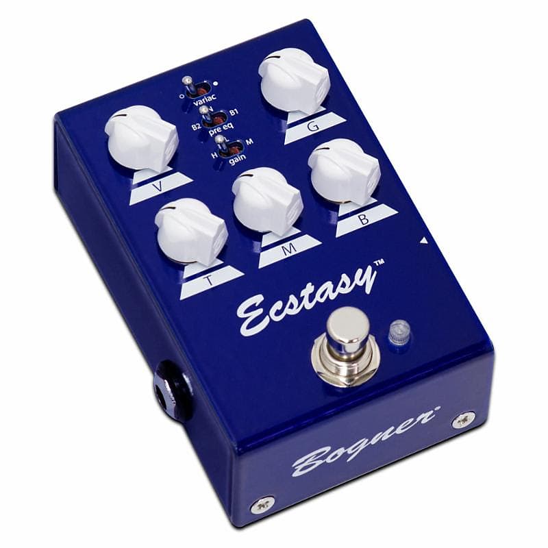 New Bogner Mini Ecstasy Blue Overdrive Guitar Effects Pedal! | Reverb