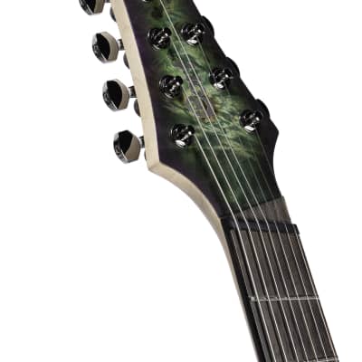 Cort KX507MSSDG | KX Series Multi Scale 7 String Electric Guitar, Star Dust Green. New with Full Warranty! image 2