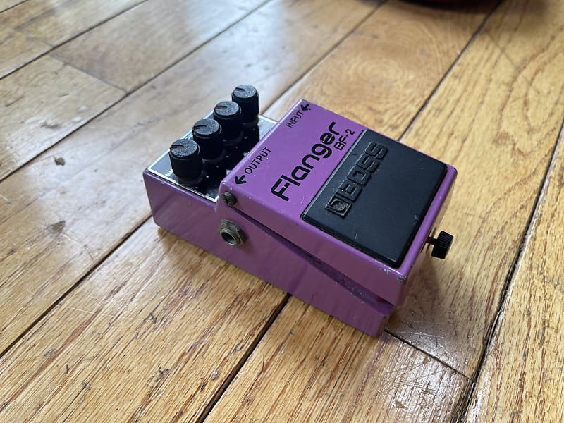 Boss BF-2 Flanger (Black Label) 1982 Made in Japan | Reverb