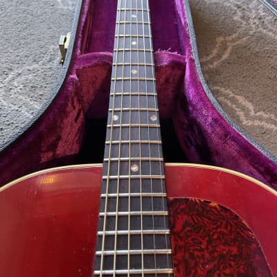 Gibson J45 1961 - cherry sunburst image 3
