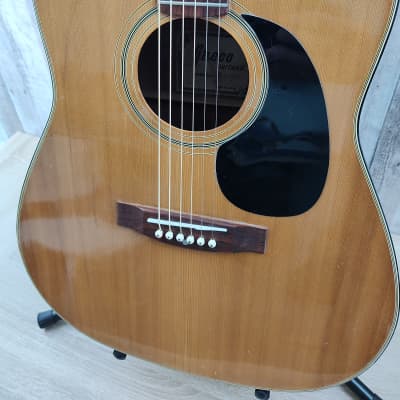 Greco F-100 Dreadnought Acoustic Guitar 1970's Japan | Reverb