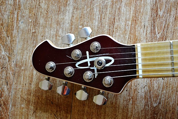 OLP MM1 Ernie Ball EVH MusicMan electric guitar and gig bag