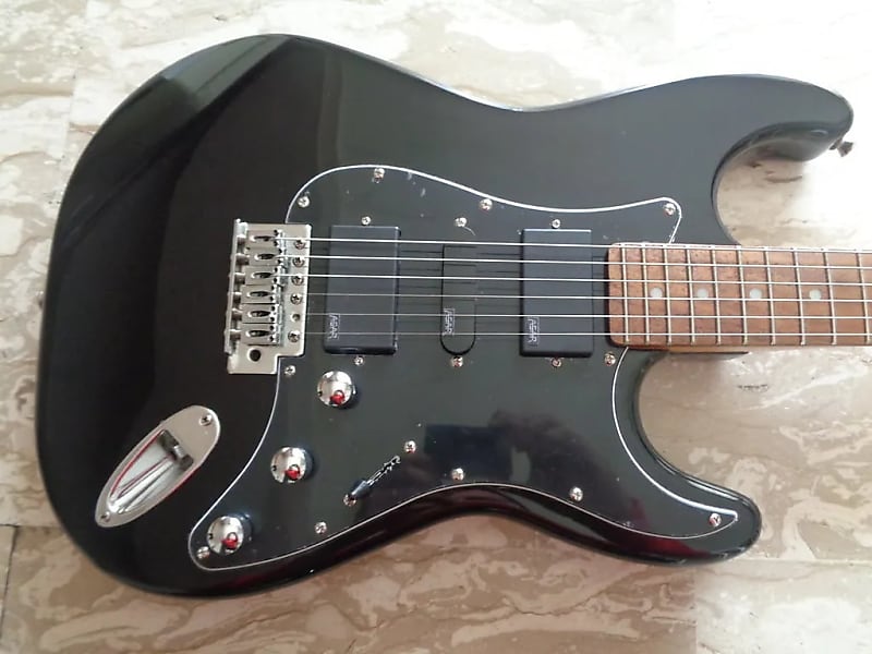 Handmade pre-wired Strat HSH pickguard, with HB split, Treble Bleed & Tele Mode (Neodymium Ultra DT) image 1