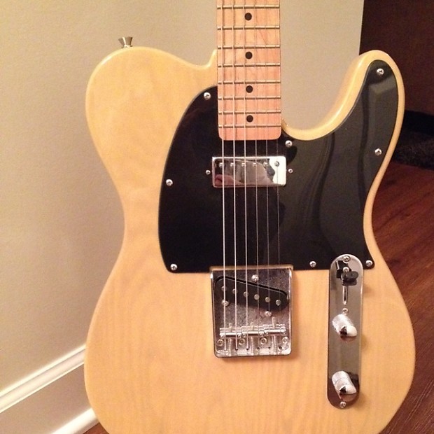 Xaviere Telecaster Solid Ash XV 825 Electric Guitar SWEET Alnico Mini Humbucker