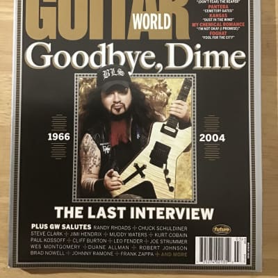 Guitar world on sale dimebag darrell