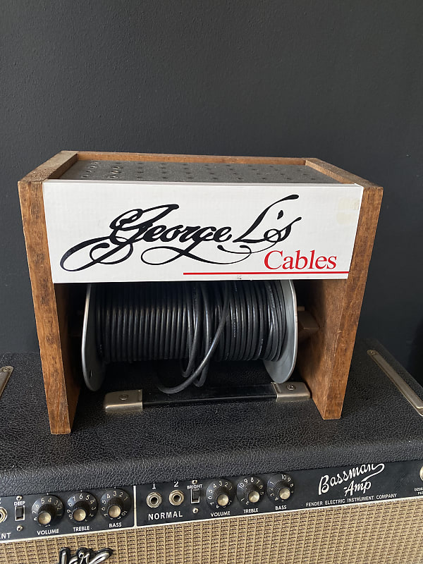 George L’s Shop Display with cable and plugs Wood image 1