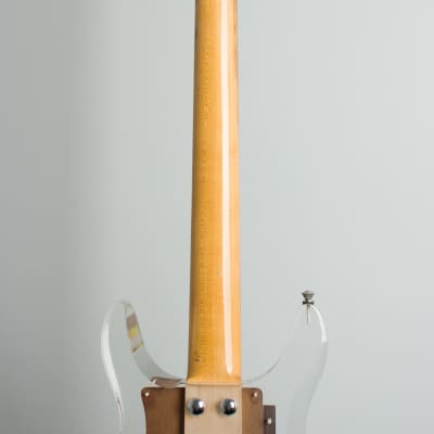 Ampeg  Dan Armstrong Solid Body Electric Bass Guitar (1969), ser. #D215A, black tolex hard shell case. image 9