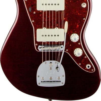 Fender Troy Van Leeuwen Jazzmaster Electric Guitar Bound Rosewood FB, Oxblood image 1