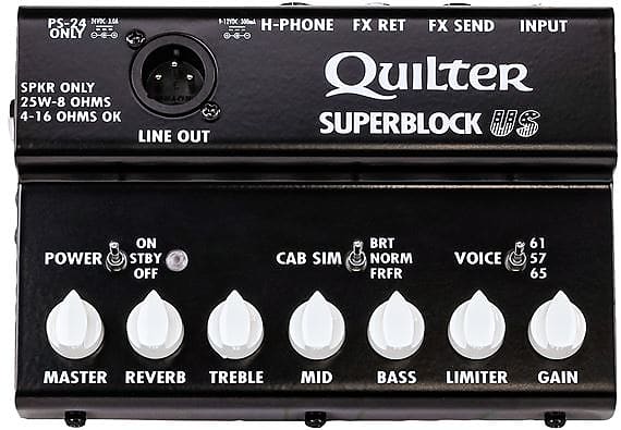 Quilter SuperBlock US Pedalboard Amplifier and Preamp 25 Watts image 1