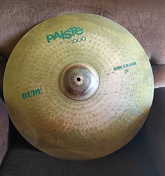 Paiste 1000 Rude 20'' Ride/Crash Reverb