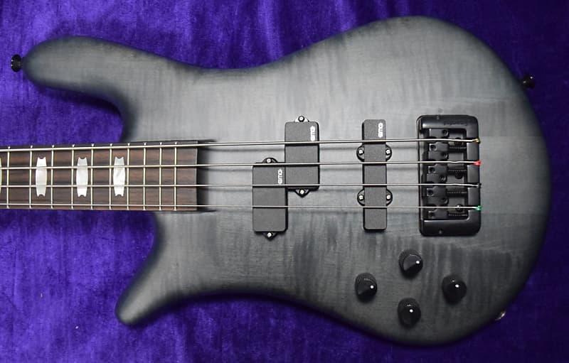 Spector Euro 4 LX, Black Stain Matte / Rosewood *LEFTY* image 1
