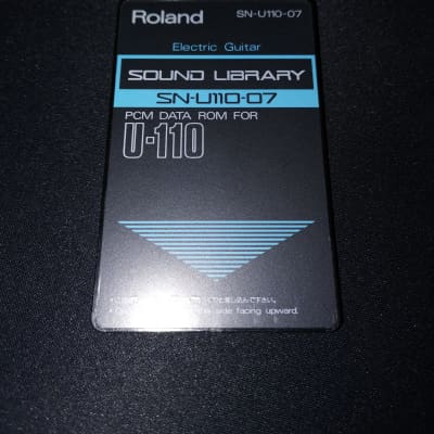 Roland Roland SN-U110-07 electric guitar Sound library