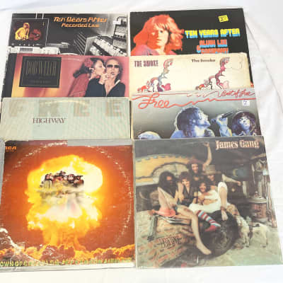 Lot of 8 Used Vinyl LP Records - Sixties 1960s - RCA Victor, James Gang, Simon Kirke, Paul Rodgers, Paul Kossoff, Andy Fraser image 3