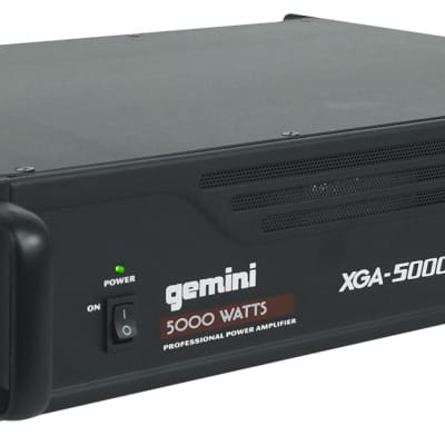 Gemini XGA-5000 5000 Watt Professional DJ/PA Live Sound Power Amplifier XGA5000 image 5