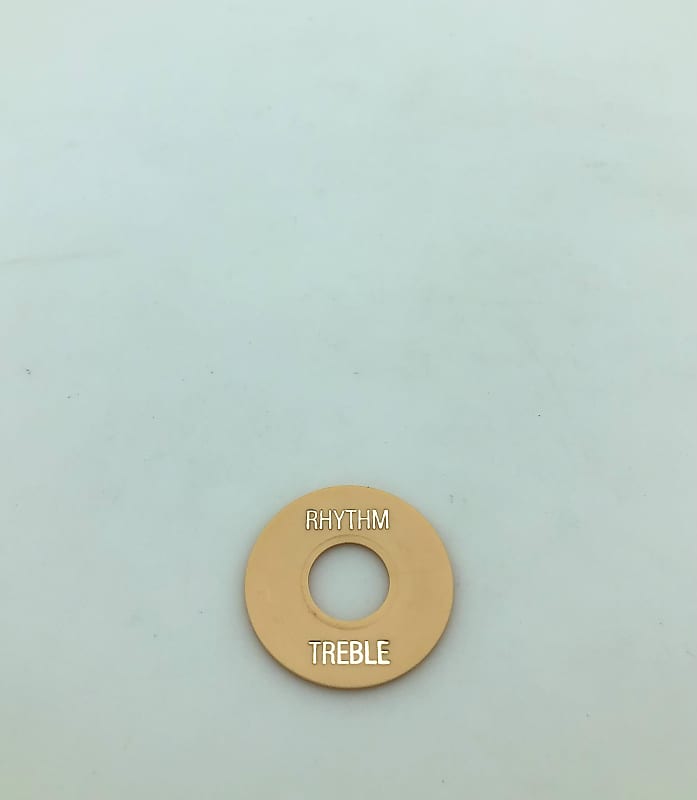 Gibson Les Paul Toggle Switch Washer Poker Chip 2000’s+ Creme | Reverb