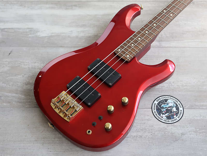 1984 Ibanez Japan RB824 Roadstar II Bass (Fire Red) Reverb UK