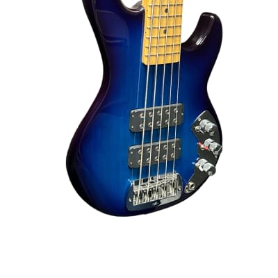 G&L L-2500 / S750 (19mm Spacing), Blue Burst / Maple *PRE-ORDER ETA 8-12 Weeks* image 3