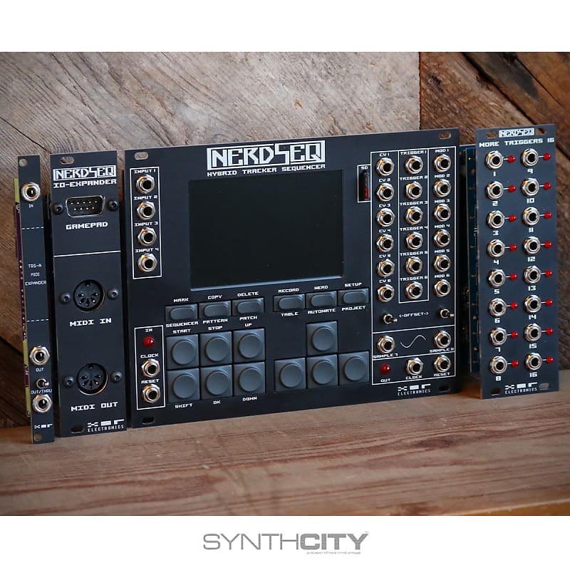 XOR Electronics Nerdseq Eurorack Tracker Sequencer w/ | Reverb