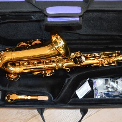SML Paris saxophone Alto A-620 II 2020 - Gold - revised, warranty 3 month image 2