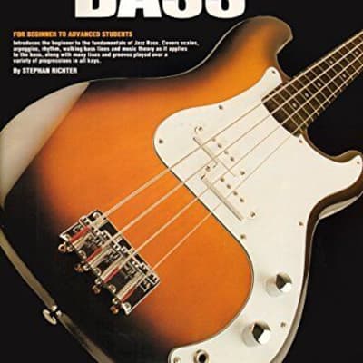Learn How To Play Guitar Progressive Jazz Bass - Bass Guitar Tutor Book CD - O3 for sale