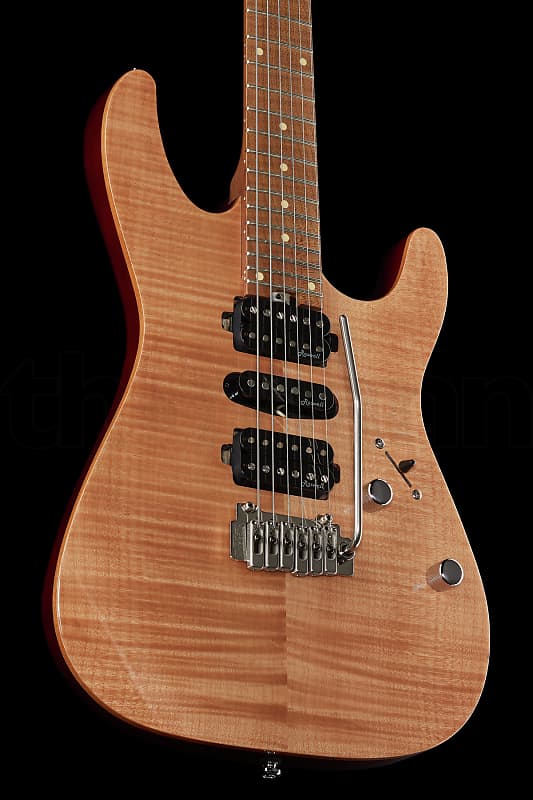 Harley Benton Fusion-III HSH Roasted FNT Natural | Reverb