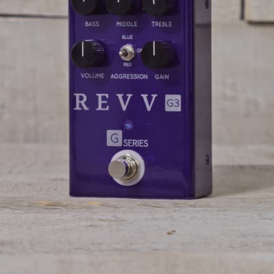 REVV G3 Pedal - Preamp, Overdrive, Distortion - In Stock image 1