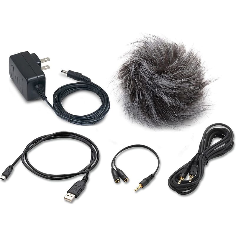 Zoom APH-4nPro Accessory Package for H4n Pro Recorder w/ Windscreen USB Cable image 1