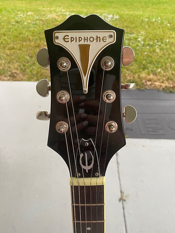 Epiphone Wine Red with reverse Bigsby to palm/wrist/elbow use WildKat Studio image 1