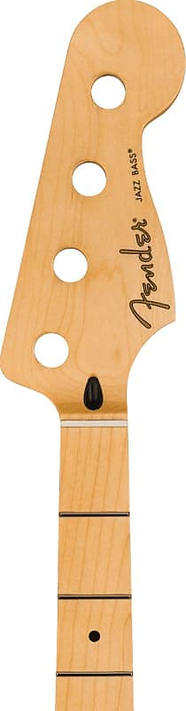 Fender Player Series Jazz Bass Neck, 22 Medium Jumbo Frets, Maple, 9.5 inch, Modern C image 1
