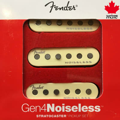 Fender Gen4 Noiseless Telecaster Pickups with S1 Control Harness 