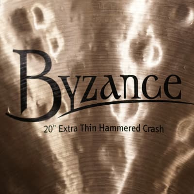 Meinl 20" Byzance Extra Thin Hammered Crash - 1624g image 2
