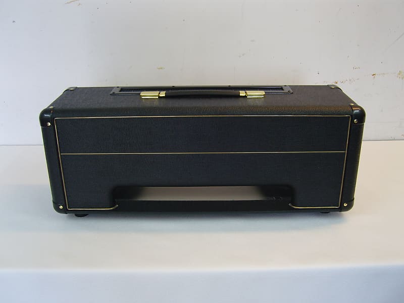 Marshall JMP 2203 2204 / Plexi / Bluesbreaker / JTM / 18W style Headshell Gehäus / Black Amp Shell image 1