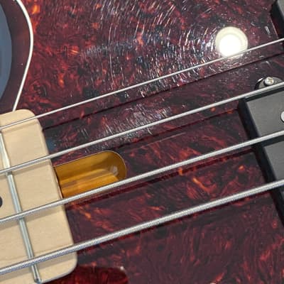 F Bass VF4-PJ 4 String Bass 2-Piece Ash Body w/Gig Bag 2021 Ash Sunburst image 4