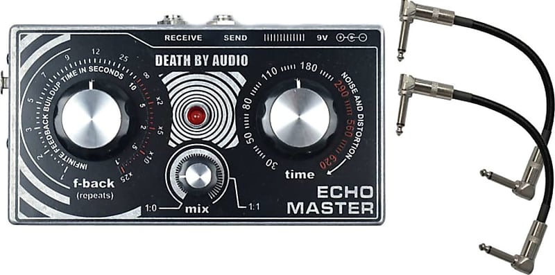 Death by Audio Echo Master Vocal Delay Pedal Bundle image 1