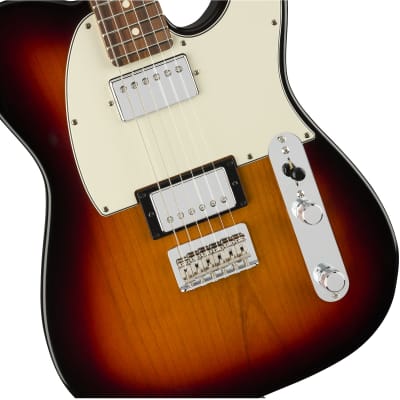 Fender Player Telecaster HH Electric Guitar Pau Ferro FB, 3-Color Sunburst image 5