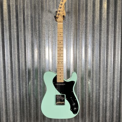 G&L USA Limited Edition ASAT Classic Thinline Semi Hollow Surf Green Guitar & Bag #8038 Used image 2