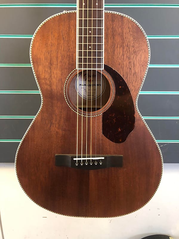 Fender Paramount Series PM-2 Parlour Natural 2020 Acoustic