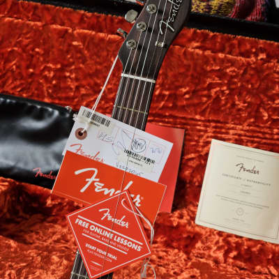 Fender Limited Edition 2020 George Harrison Signature Rosewood TelecasterSignature Rosewood Telecaster 2017 - 2022 - Natural Rosewood image 5