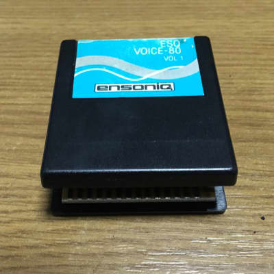 ensoniq  card rom - esq voice - 80 vol 1 1984 image 1