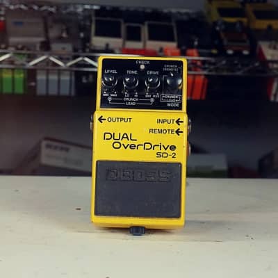 【最終】BOSS DUAL OverDrive SD-2 レアモデル レアエフェクター！BOSS DUAL OVER DRIVE SD-2 - けえすブログ