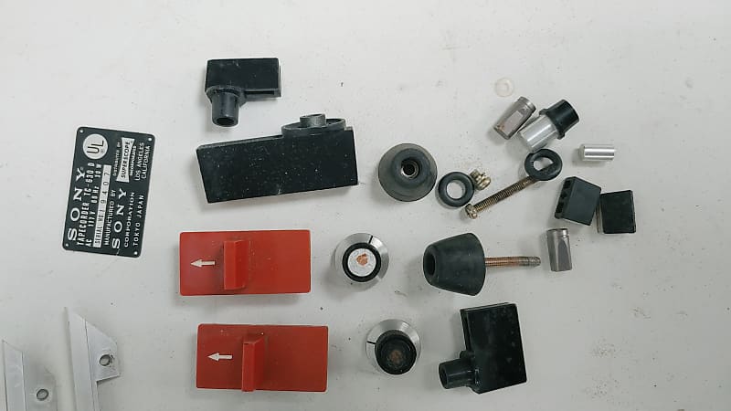 Lot of Sony TC 630 Reel To Reel Used Replacement Parts