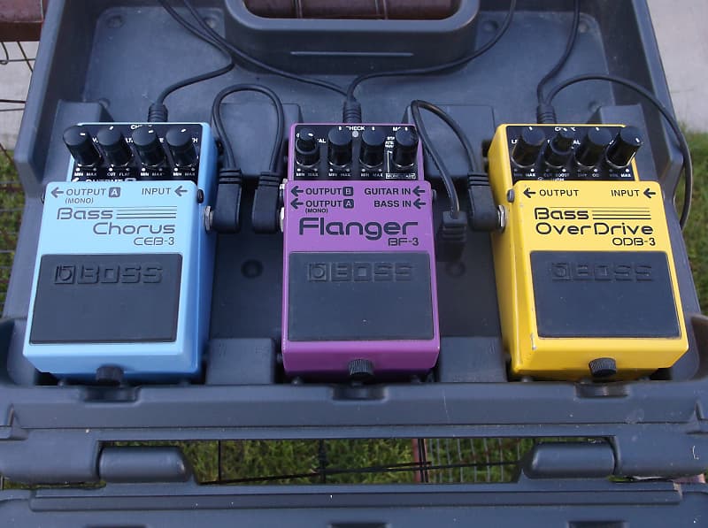 Boss Bass Chorus Flanger Overdrive Pedals | Reverb