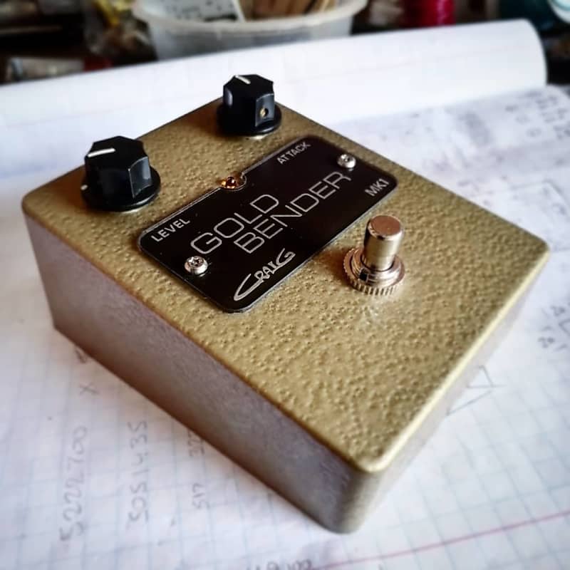 Craigamps Goldbender Mk1 2022 Gold AC128 transistors | Reverb