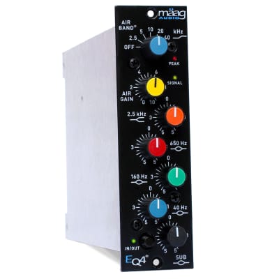 Maag Audio EQ4 500 Series 6-Band EQ Module with AIR Band - Black image 2