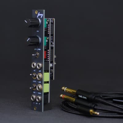 Ferry (Black faceplate)– quality 2 channels send/return module to outboard gear, line level preamp image 2