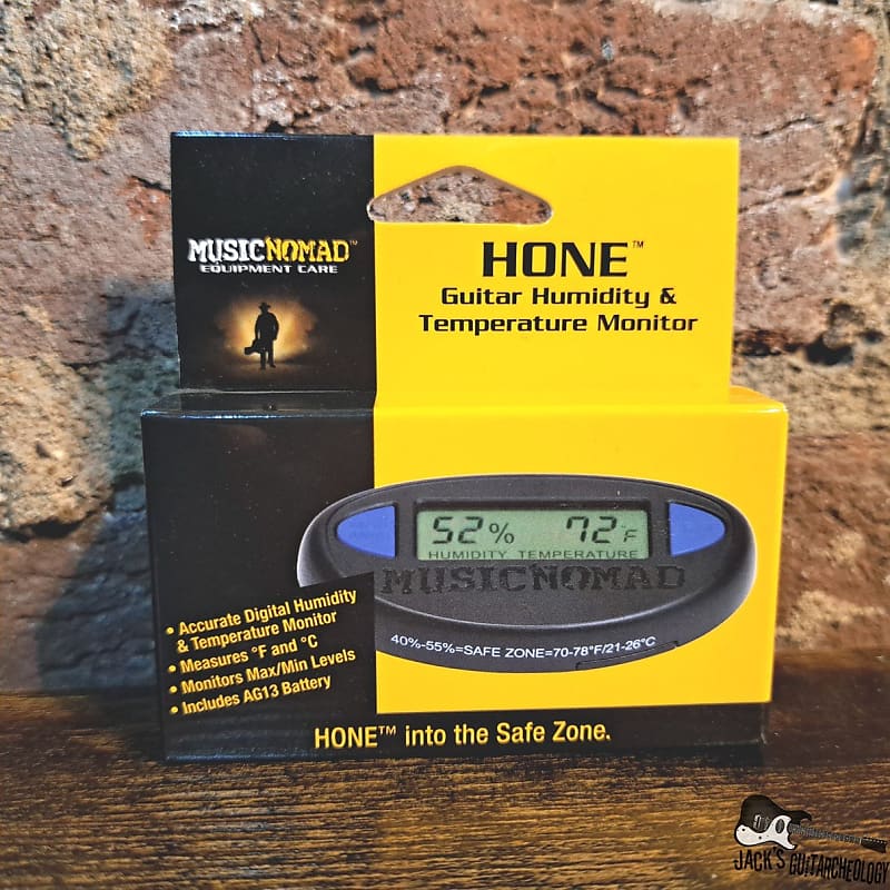 Music Nomad HONE - Guitar Hygrometer - Humidity & | Reverb UK